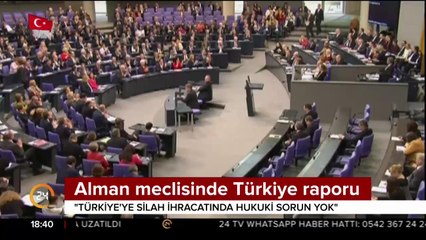 Alman meclisinde Türkiye raporu