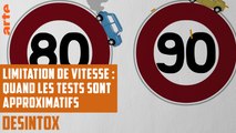 Limitation de vitesse : quand France 2 se trompe dans les tests - DÉSINTOX - 14/02/2018