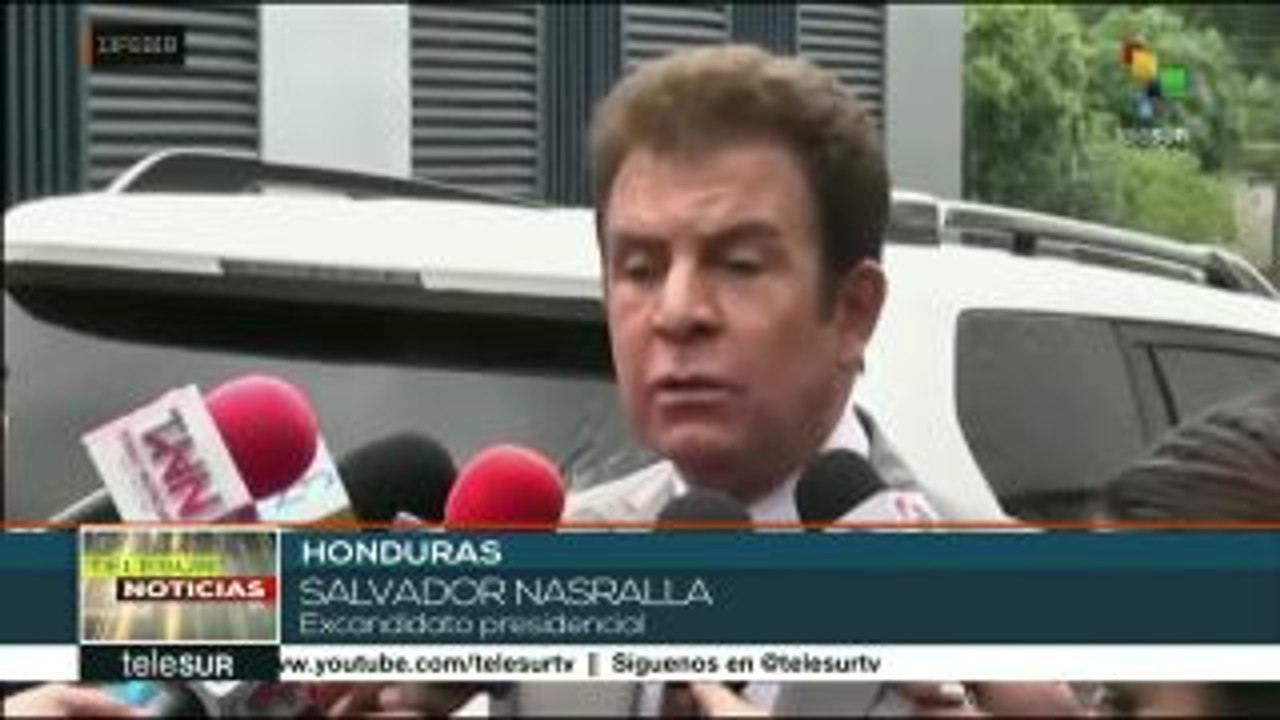 Oposición hondureña rechaza acusaciones del Gobierno de JOH