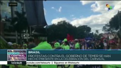 Brasil: fiesta y resistencia política se combinan durante carnavales