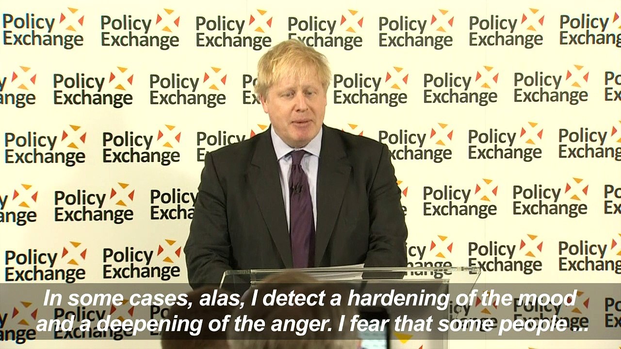 Boris Johnson warns against Brexit 'betrayal'