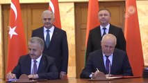 Başbakan Yıldırım Belarus'ta - İş Birliği Anlaşmaları İmza Töreni - Minsk
