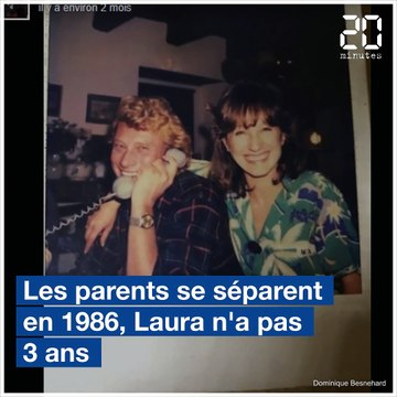 Laura, David et Johnny, l'histoire des aînés Hallyday