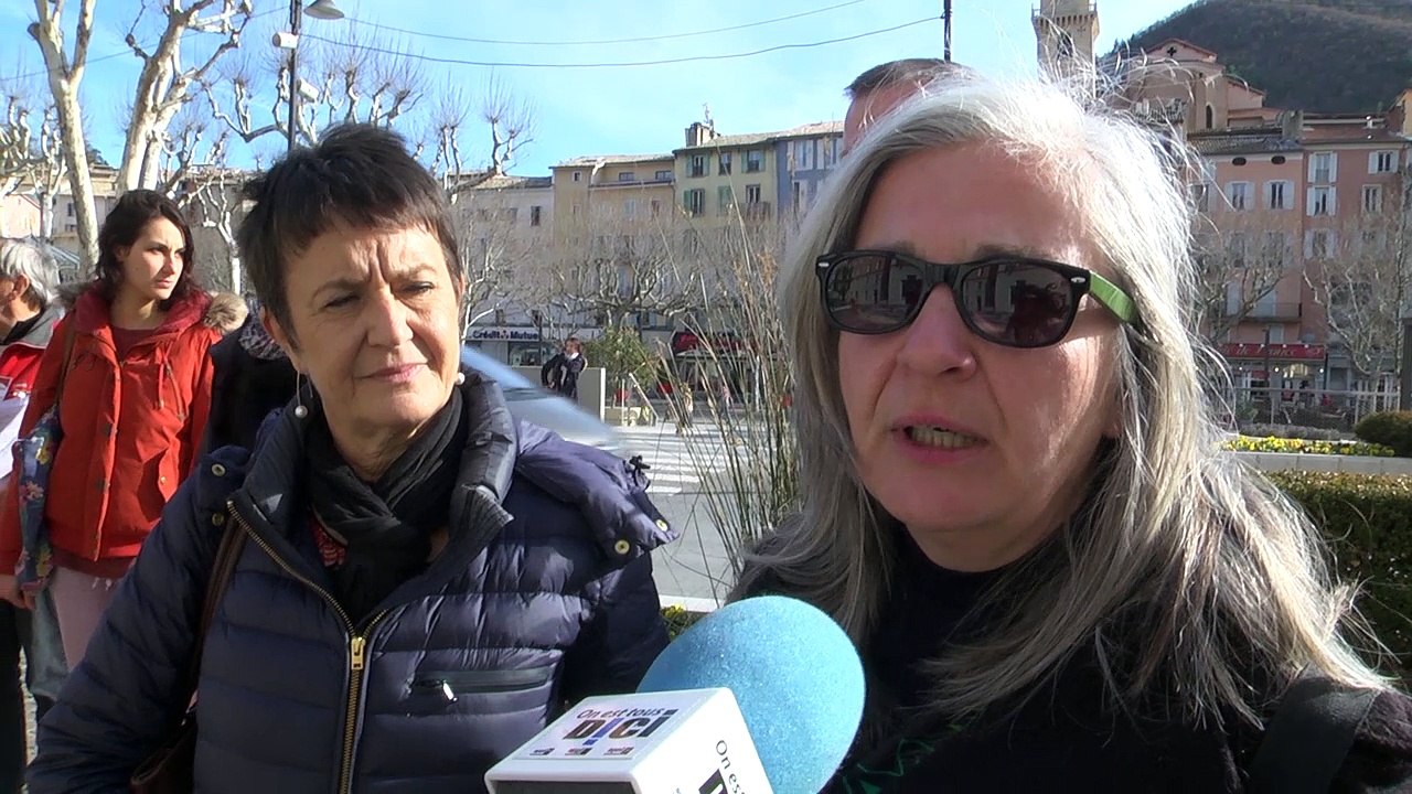 Alpes de Haute Provence : dans la rue pour demander le droit d'asile
