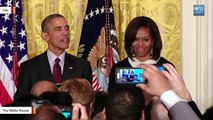 Barack And Michelle Obama Post Valentine's Day Messages