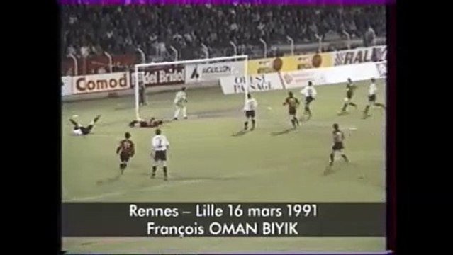 16/03/91 : François Omam-Biyik (32') : Rennes - Lille (1-3)