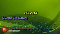 PSL 2018   Quetta Gladiators New and Final Squad 2018   Quetta Gladiators Players List PSL 2018