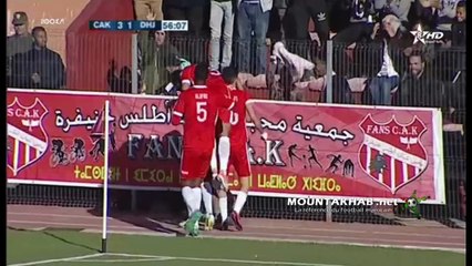 CAK  CS DHJ 3-3 أهداف مباراة شباب أطلس خنيفرة ضد الدفاع الحسني الجديدي