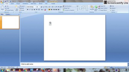 inserting text box in the slide in power point in hindi