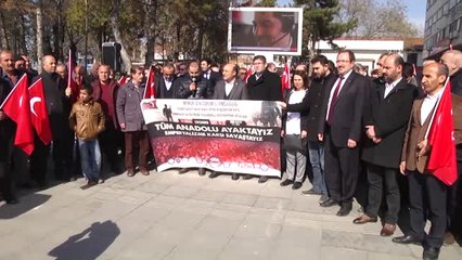 Çorum'da Zeytin Dalı Harekatı'na Destek