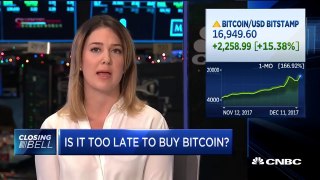 Is It Too Late To Buy Bitcoin?  [CNBC]