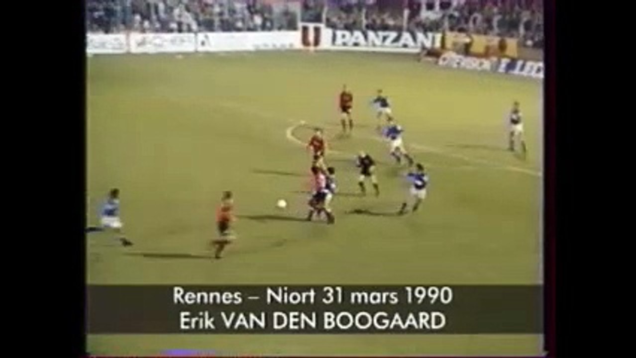31/03/90 : Erik Van den Boogaard (81') : Rennes - Niort (2-0)