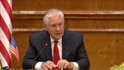 Rex Tillerson says Middle East peace plan 'fairly well advanced'