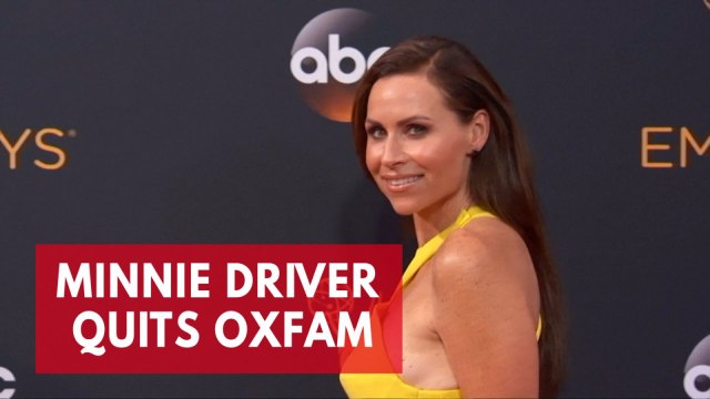 Minnie Driver quits Oxfam ambassador role