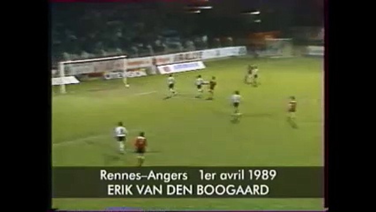 01/04/89 : Erik Van den Boogaard (2ème but) : Rennes - Angers (2-1)