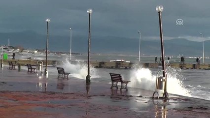 Kuzey Ege'deki Fırtına Hayatı Olumsuz Etkiliyor - Balıkesir