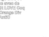 Coque Orange Dive 71 en silicone avec design SUMMER LOVE  Coque souple Orange Dive 71