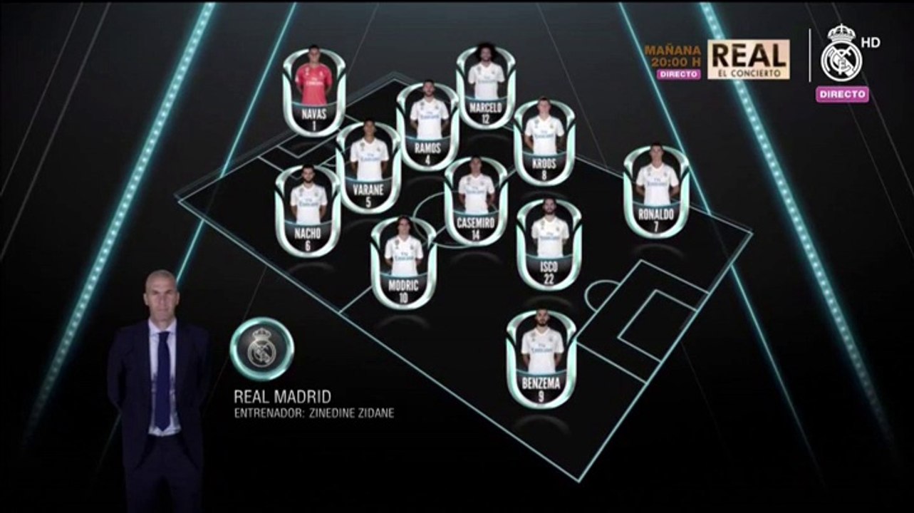 La alineación titular del Real Madrid ante el PSG en la ida de Octavos