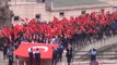 Zonguldak Ereğli'de Şehitlere Saygı Yürüyüşü Düzenlendi
