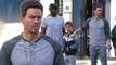 Boys only! Doting dad Mark Wahlberg takes his sons for last-minute holiday shopping on Christmas Eve.