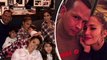 Pyjama-clad Jennifer Lopez cosies up to beau Alex Rodriguez as they celebrate their first Christmas together alongside her nine-year-old twins... following proposal rumours.