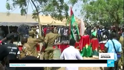 Burkina Faso : funérailles nationales pour les "martyrs de l'insurrection"
