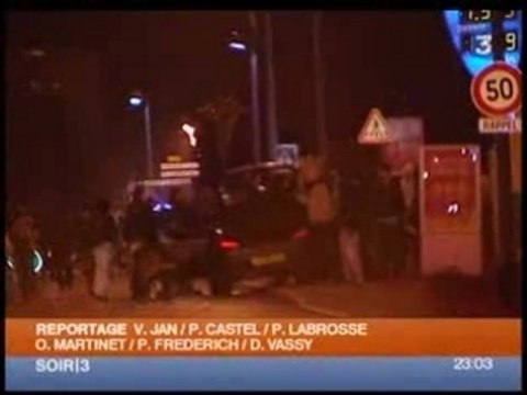 Emeutes à Villiers-le-Bel : Reportage de France 3