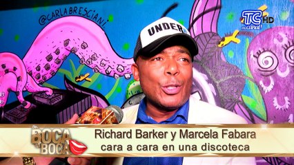Richard Barker ¿Saludará a Marcela Fabara?