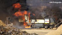 Houtshredder in brand bij bedrijf in Steenwijk