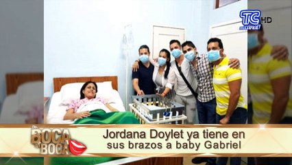 Jordana Doyley ya tiene en sus brazos a su bebé Gabriel