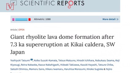 A Supervolcano Near Japan Seems To Be Building Up For An Eruption