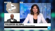 Neuf casques bleus nigériens tués dans une embuscade au nord du Mali