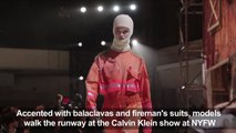 NYFW: Firefighter meets prairie at Calvin Klein show