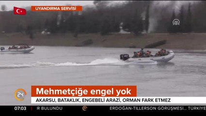 Tatbikat gerçeği aratmadı