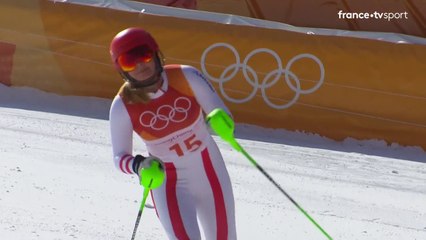 JO 2018 : Ski alpin - Slalom : Magistrale seconde manche de Gallhuber, qui s'offre le bronze !