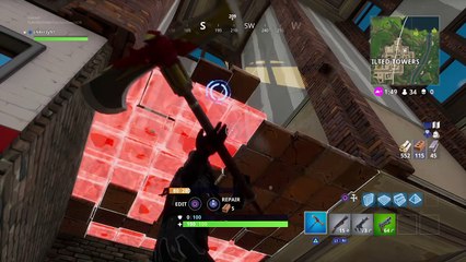 Cleared a Building at Tilted Towers