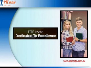 PTE Preparation, Coaching, Exam - PTE Mate