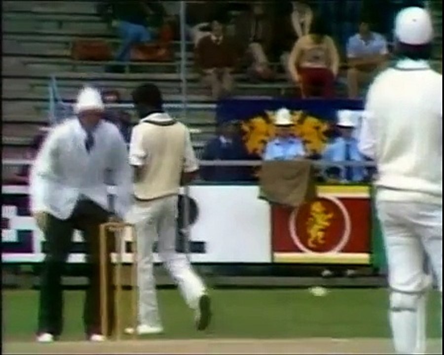Angry Michael Holding Kicks