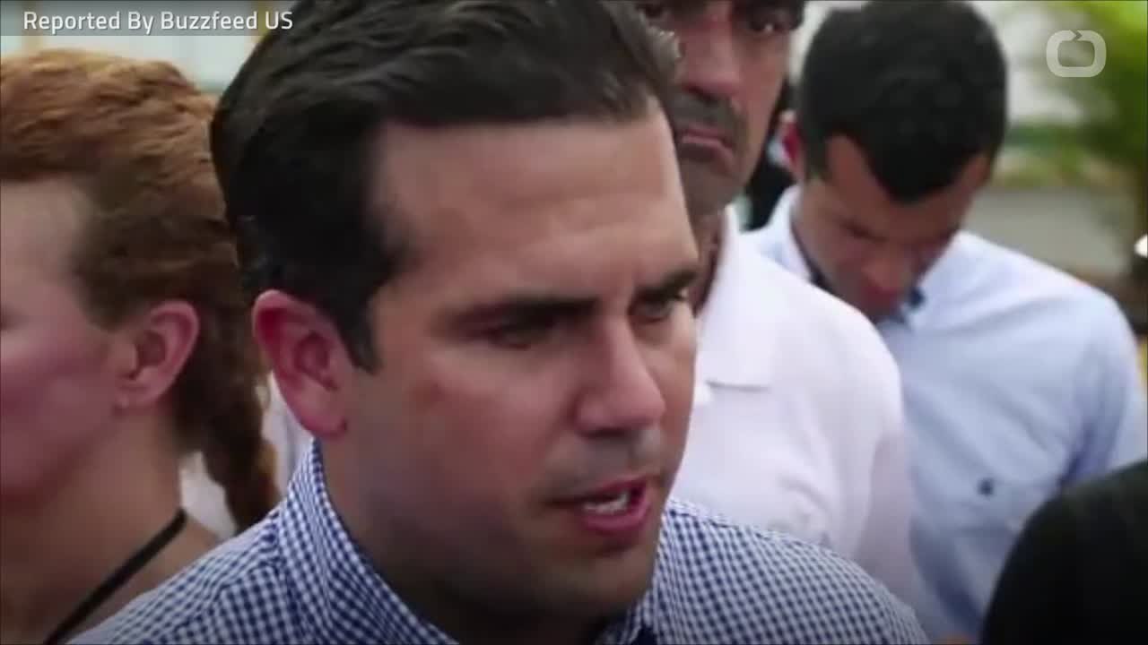 Puerto Rico's Governor Dodges Questions About Hurricane Death Toll