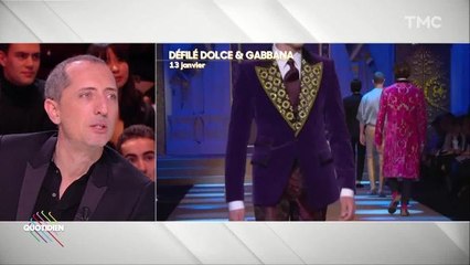 Quotidien : Gad Elmaleh en larmes devant son fils qui défile