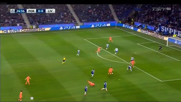 Sadio Mane Goal HD - FC Porto 0-1 Liverpool 14.02.2018
