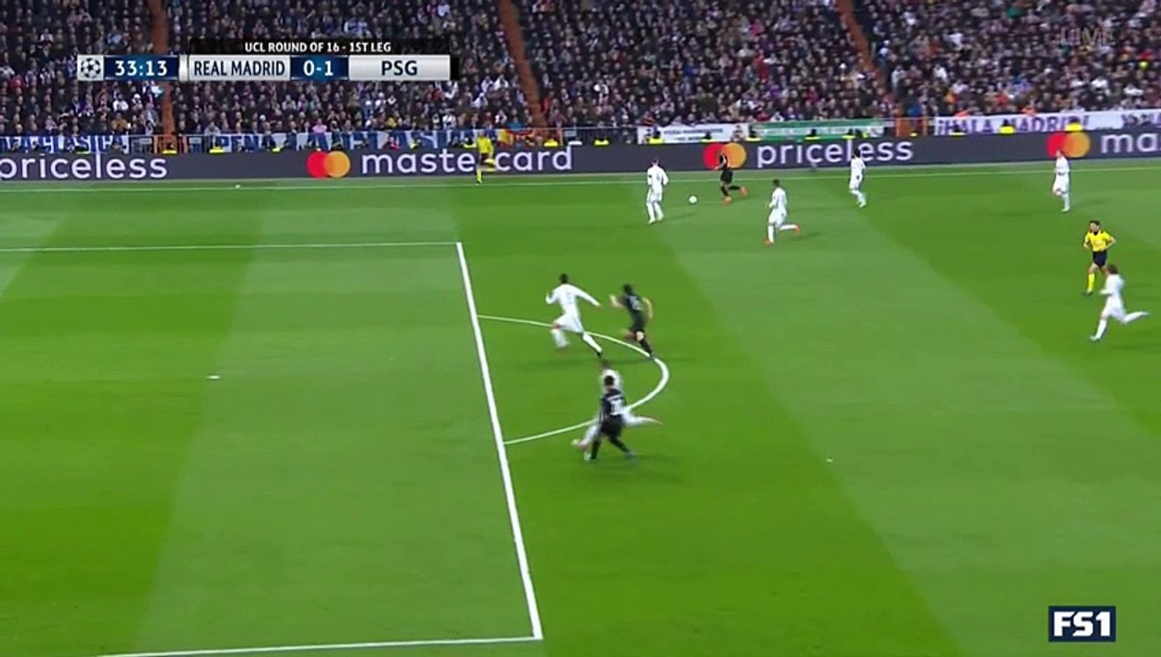 Adrien Rabiot Goal HD - Real Madrid 0-1 Paris SG 14.02.2018