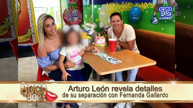 Arturo León habla sobre el fin de su relación con Fernanda Gallardo