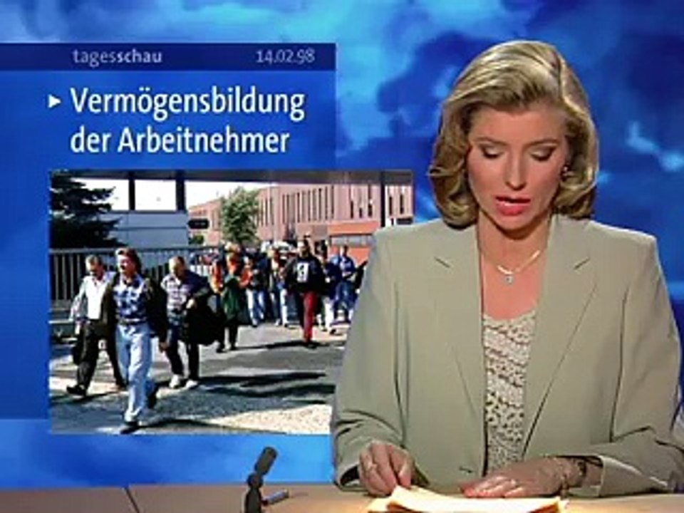 Tagesschau | 14. Februar 1998 20:00 Uhr (mit Susan Stahnke) | Das Erste