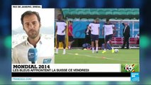 Mondial 2014 : les Bleus confiants avant le match face à la Suisse