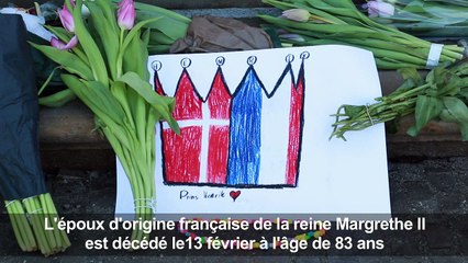 Copenhague: réactions après la mort du prince Henrik de Danemark
