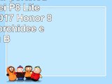 Housse cuir portefeuille Huawei P8 Lite VERSION 2017  Honor 8 Lite Zen  orchidee eau B