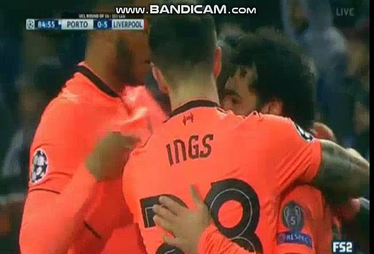 Sadio Mane Hattrick Goal HD -FC Porto 0-5 Liverpool 14.02.2018