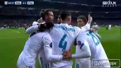All GOALS HD - Real Madrid 3-1 Paris SG HD 14.02.2018