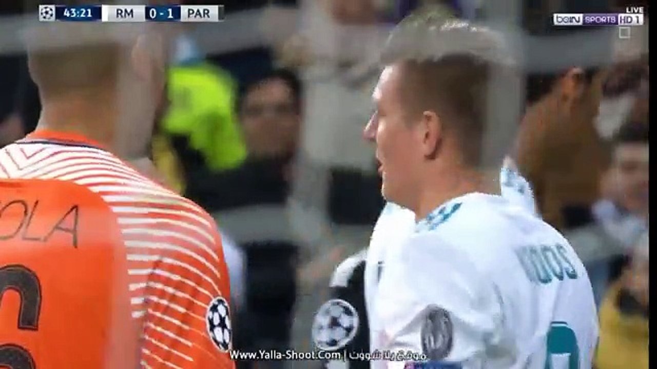 اهداف ريال مدريد وباريس سان جيرمان دوري أبطال أوروبا